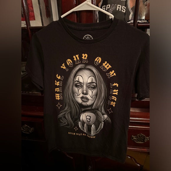 Make your own luck t shirt - Picture 1 of 1